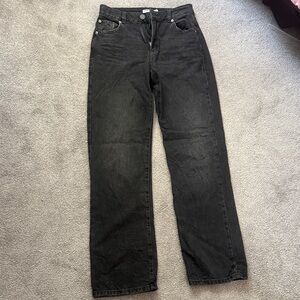 Garage Black High Rise Women Jeans